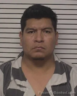 Mugshot of Jose Felipe Vargas-Rivera booked in Iredell County, North Carolina on August 17, 2026