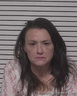 Mugshot of AMANDA RINEHARDT EARLEY booked in Iredell County, North Carolina on May 13, 2026