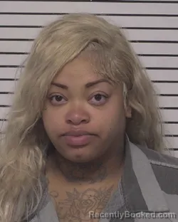 Mugshot of ELEXUSIS MAREE SNOWDEN booked in Iredell County, North Carolina on July 5, 2026