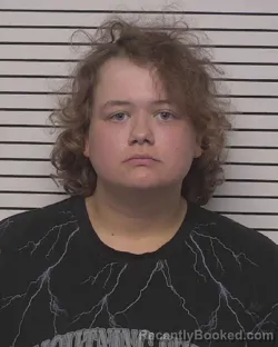 Mugshot of NIYAH MAE CARPENTER booked in Iredell County, North Carolina on July 8, 2026