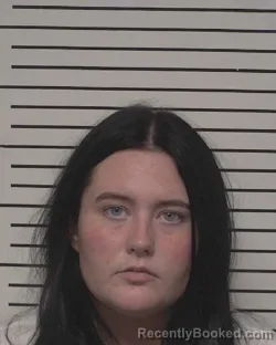 Mugshot of Chloe Elizabeth Salmon booked in Iredell County, North Carolina on August 25, 2026