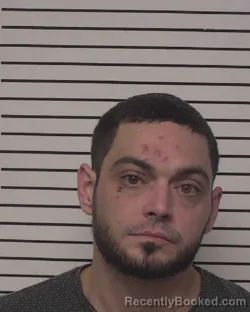 Booking photo from Iredell County, North Carolina