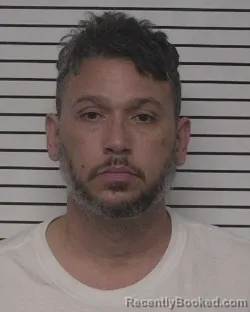Mugshot of Hector Gabriel Arrieta-Frias booked in Iredell County, North Carolina on August 29, 2026