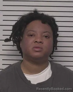 Mugshot of Aquicia Jahnee Robinson booked in Iredell County, North Carolina on August 30, 2026