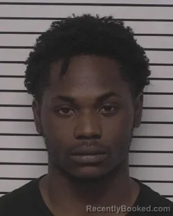 Mugshot of Javelle Jahmeek Brown booked in Iredell County, North Carolina on September 8, 2026