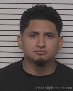 Mugshot of Marcos Israel Aguilar-Lopez booked in Iredell County, North Carolina on September 19, 2026