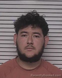 Mugshot of Javier Martinez Santana booked in Iredell County, North Carolina on October 6, 2026