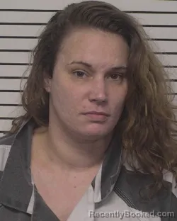 Mugshot of Danielle Jenee Lichnovsky booked in Iredell County, North Carolina on October 9, 2026