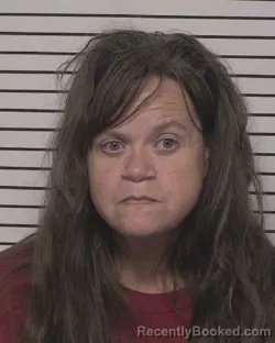 Mugshot of Hannah Marie Hartline booked in Iredell County, North Carolina on October 10, 2026