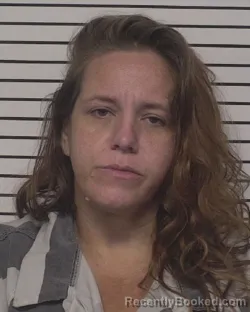 Mugshot of Jessica Elizabeth Hoover booked in Iredell County, North Carolina on October 10, 2026