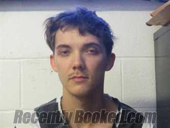 Booking photo from Orange County, Indiana