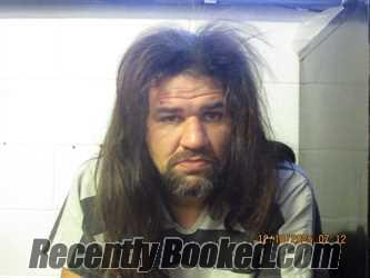 Booking photo from Orange County, Indiana