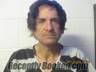 Booking photo from Orange County, Indiana