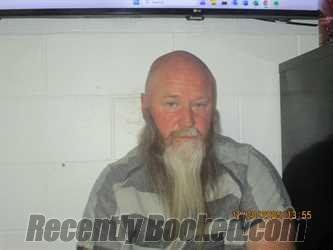 Booking photo from Orange County, Indiana