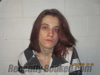 Booking photo from Orange County, Indiana