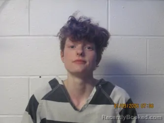 Booking photo from Orange County, Indiana