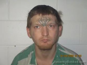 Booking photo from Orange County, Indiana