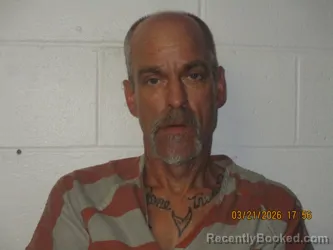 Mugshot of SCOTT J MCDOWELL booked in Orange County, Indiana on March 21, 2026