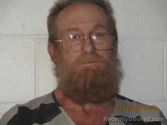 Mugshot of RAYMOND E MILLER booked in Orange County, Indiana on March 21, 2026