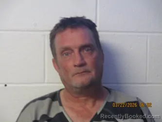 Mugshot of Stephen A Westfall booked in Orange County, Indiana on March 21, 2026