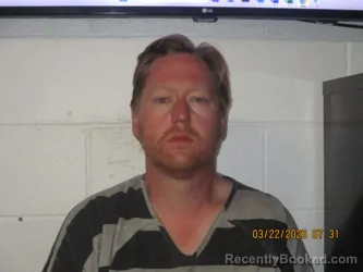 Mugshot of Christopher J Neeson booked in Orange County, Indiana on March 22, 2026