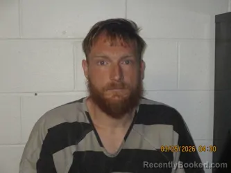 Mugshot of Kodie M Goldman booked in Orange County, Indiana on March 24, 2026