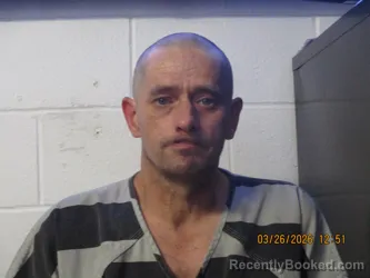 Mugshot of DONALD L HARPER booked in Orange County, Indiana on March 26, 2026