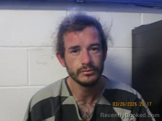 Mugshot of JUSTIN M KENNELL booked in Orange County, Indiana on March 26, 2026