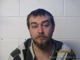 Mugshot of Jacob S Lively booked in Orange County, Indiana on March 27, 2026