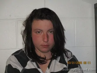 Mugshot of Serena S Smitson booked in Orange County, Indiana on March 30, 2026