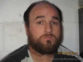 Mugshot of Billy J Cunningham booked in Orange County, Indiana on April 1, 2026