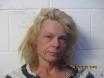 Mugshot of Mindy E Rueger booked in Orange County, Indiana on April 2, 2026