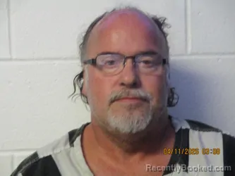 Mugshot of Danny J McCloud booked in Orange County, Indiana on April 11, 2026