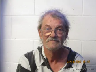 Mugshot of Michael W Wood booked in Orange County, Indiana on April 14, 2026