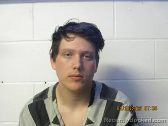 Mugshot of Landon P Wigginton booked in Orange County, Indiana on April 20, 2026