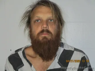 Mugshot of BENJAMIN S HARRIS booked in Orange County, Indiana on April 21, 2026