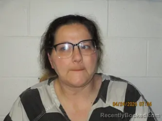 Mugshot of Lisa M Jones booked in Orange County, Indiana on April 24, 2026