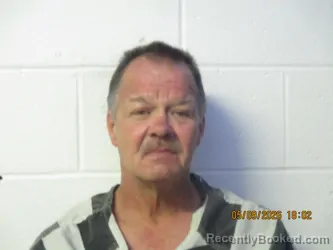 Mugshot of John C Truett booked in Orange County, Indiana on May 8, 2026