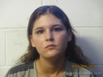 Mugshot of Caitlyn R Taylor booked in Orange County, Indiana on May 19, 2026