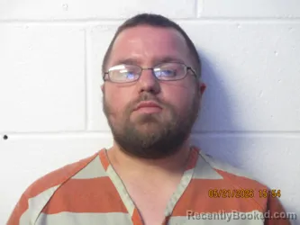 Mugshot of Nicholas C Hughes booked in Orange County, Indiana on May 21, 2026