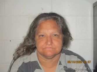 Mugshot of Christy M George booked in Orange County, Indiana on June 16, 2026