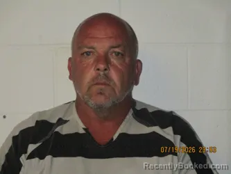 Mugshot of Christopher C Poiles booked in Orange County, Indiana on July 19, 2026