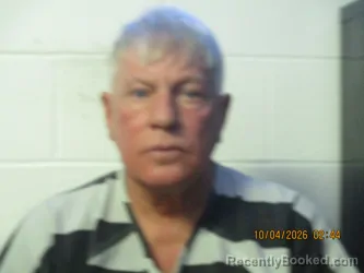 Mugshot of Stephen G Smith booked in Orange County, Indiana on October 3, 2026