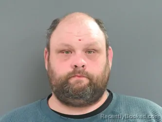 Mugshot of JAMES FORD booked in Parke County, Indiana on March 16, 2026