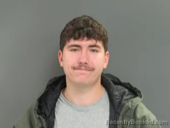 Mugshot of MASON GARRARD booked in Parke County, Indiana on March 18, 2026