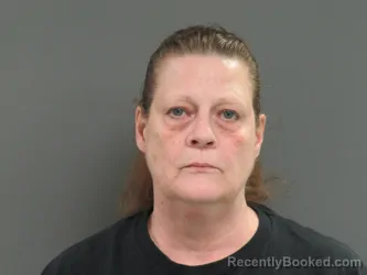 Mugshot of DENISE EWING booked in Parke County, Indiana on March 25, 2026