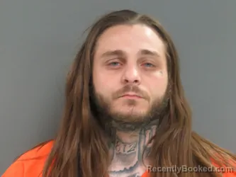 Mugshot of COBY MORELAND booked in Parke County, Indiana on March 28, 2026