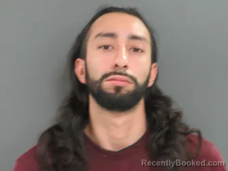 Mugshot of ALEXIS CRUZ booked in Parke County, Indiana on April 16, 2026