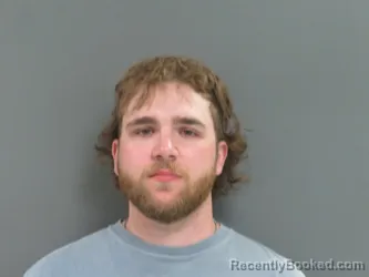 Mugshot of COLBY D JOHNSTON booked in Parke County, Indiana on April 18, 2026