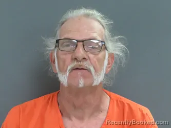 Mugshot of ROBERT K CAMPBELL booked in Parke County, Indiana on April 21, 2026